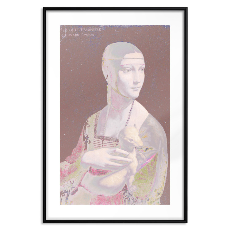 Poster Pastel Lady - woman with an animal by Leonardo da Vinci 123518 additionalImage 17