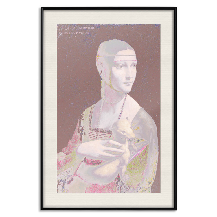 Poster Pastel Lady - woman with an animal by Leonardo da Vinci 123518 additionalImage 18