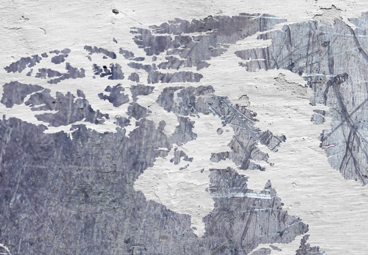 Large canvas print Concrete World Map II [Large Format] 128718 additionalImage 4