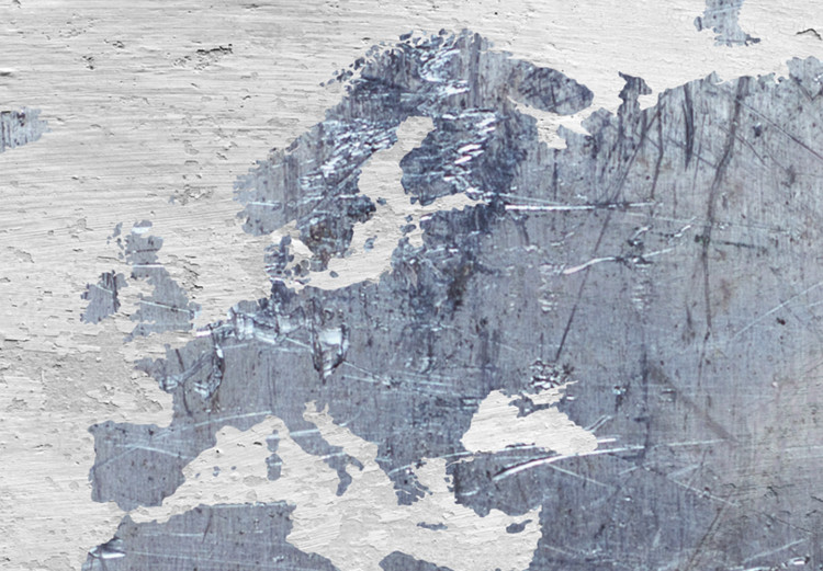 Large canvas print Concrete World Map II [Large Format] 128718 additionalImage 5