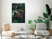 Canvas Print Welcome to the Jungle (1-part) vertical - text against a jungle background 128818 additionalThumb 3