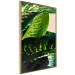 Wall Poster Dieffenbachia - plant landscape with dark green leaves on a light background 129918 additionalThumb 9