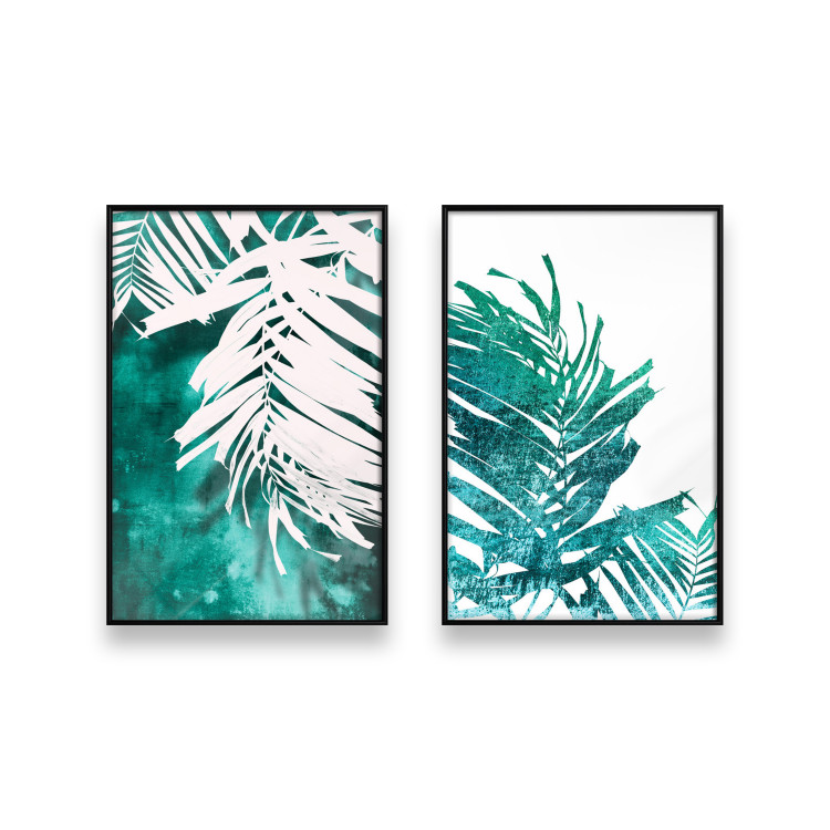 Posters set Emerald palm tree 130318 additionalImage 1