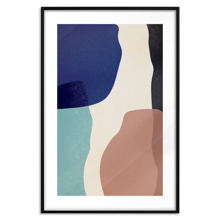 Poster Stones on the Beach - colorful round patterns in an abstract motif 135618 additionalImage 16