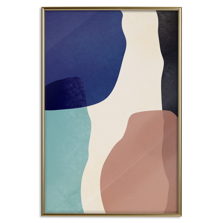 Poster Stones on the Beach - colorful round patterns in an abstract motif 135618 additionalImage 17