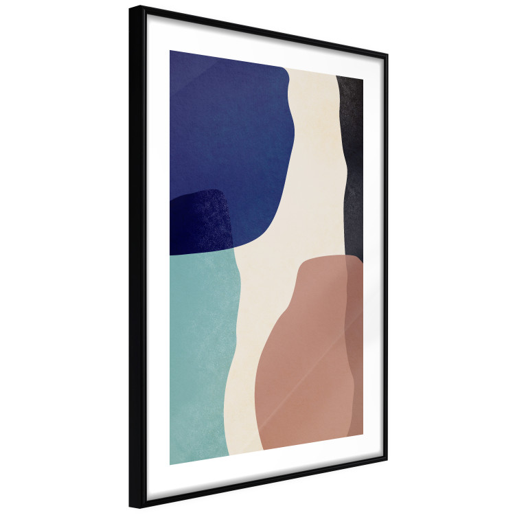 Poster Stones on the Beach - colorful round patterns in an abstract motif 135618 additionalImage 8
