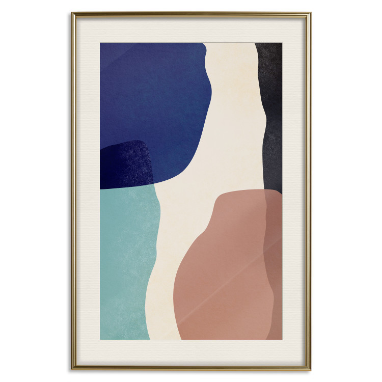 Poster Stones on the Beach - colorful round patterns in an abstract motif 135618 additionalImage 13