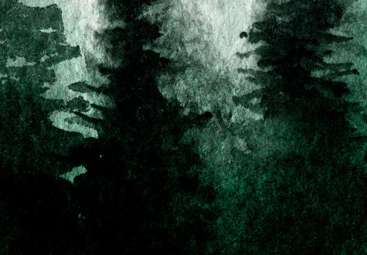 Large canvas print Scandinavian Foggy Forest [Large Format] 136418 additionalImage 6