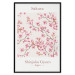 Wall Poster Sakura - English and Japanese text with pink flower 138218 additionalThumb 6