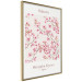 Wall Poster Sakura - English and Japanese text with pink flower 138218 additionalThumb 22