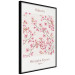 Wall Poster Sakura - English and Japanese text with pink flower 138218 additionalThumb 17