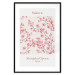 Wall Poster Sakura - English and Japanese text with pink flower 138218 additionalThumb 12