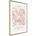 Wall Poster Sakura - English and Japanese text with pink flower 138218 additionalThumb 14