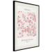 Wall Poster Sakura - English and Japanese text with pink flower 138218 additionalThumb 20