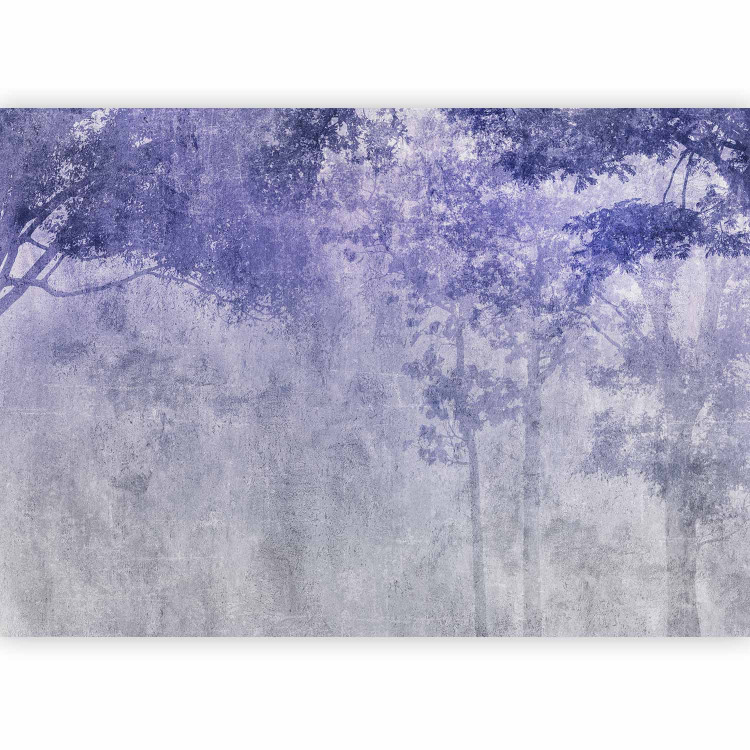 Photo Wallpaper Night copse - Forest Landscape in Violet-Gray Colors 138418 additionalImage 5