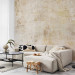 Photo Wallpaper Scandi boho with texture - solid background with pattern in beige colour 142518