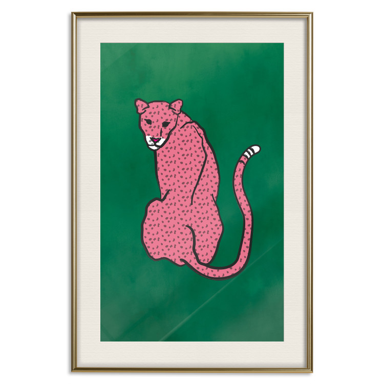 Wall Poster Pink Cheetah [Poster] 142618 additionalImage 23