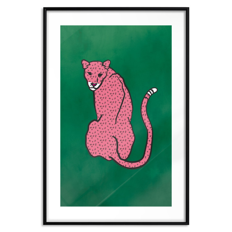 Wall Poster Pink Cheetah [Poster] 142618 additionalImage 27