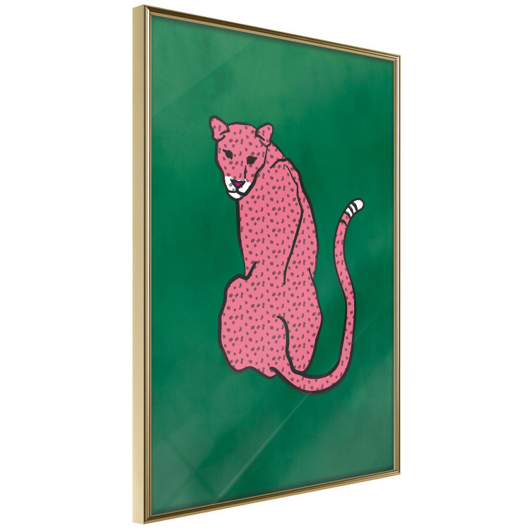Wall Poster Pink Cheetah [Poster] 142618 additionalImage 4