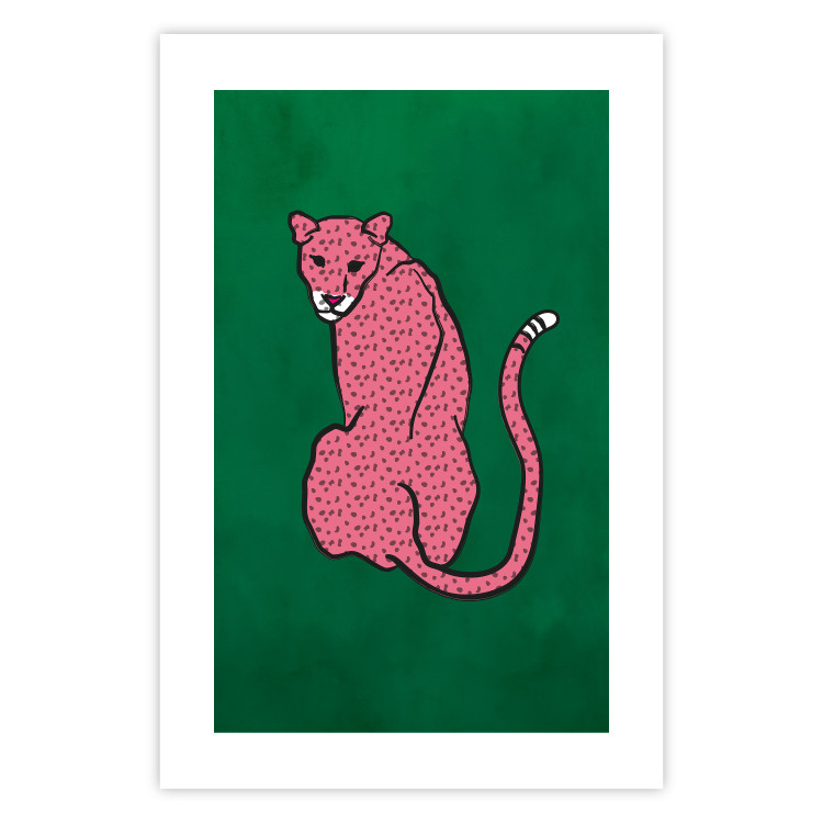 Wall Poster Pink Cheetah [Poster] 142618 additionalImage 15