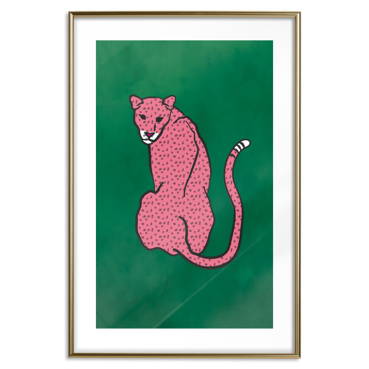 Wall Poster Pink Cheetah [Poster] 142618 additionalImage 26