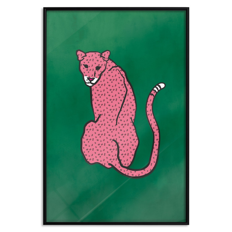 Wall Poster Pink Cheetah [Poster] 142618 additionalImage 14
