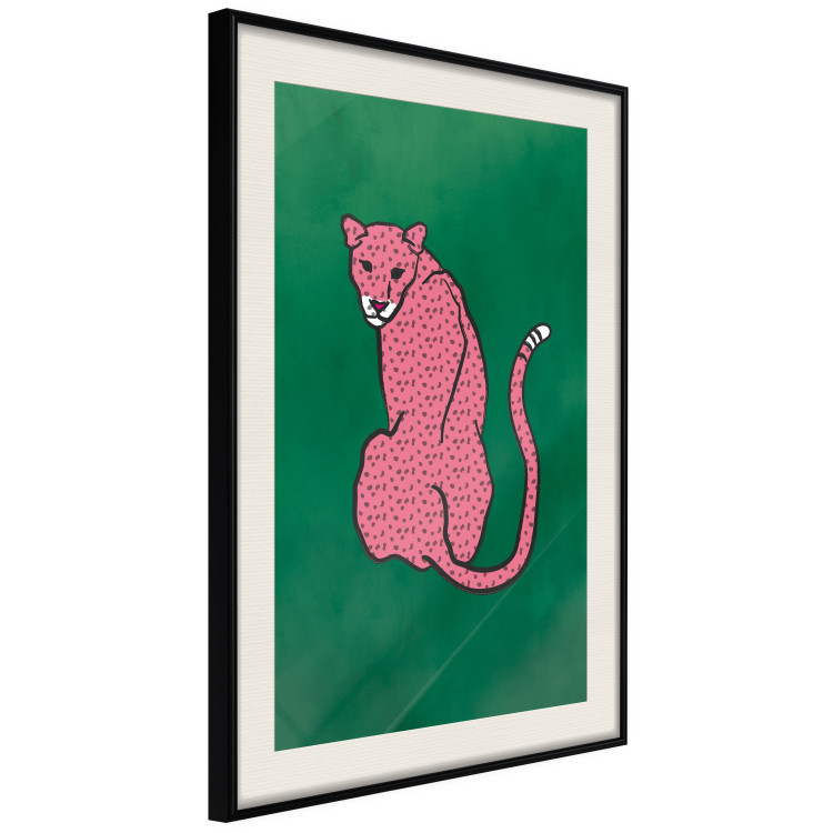 Wall Poster Pink Cheetah [Poster] 142618 additionalImage 6