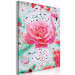 Paint by number Rose Flamingo - Pink Bird, Powdery Rose and Minty Shimmering Background 144618 additionalThumb 5