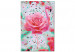 Paint by number Rose Flamingo - Pink Bird, Powdery Rose and Minty Shimmering Background 144618 additionalThumb 4