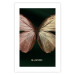 Poster Majestic Insect - Butterfly With Unusual Wings on a Dark Background 145518 additionalThumb 20