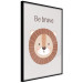 Poster Be Brave - Friendly and Cheerful Lion and Motivating Slogan for Kids 146618 additionalThumb 6