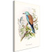 Canvas Art Print Common Starling (1-piece) - colorful birds on tree branches 149718 additionalThumb 2