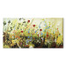 Canvas Print Charming Meadow (1-piece) - Colourful composition of small flowers 48618 additionalThumb 7