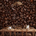 Wall Mural Coffee Beans - Energetic Motif of Coffee Beans for the Kitchen or Dining Room 60218 additionalThumb 6