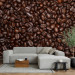 Wall Mural Coffee Beans - Energetic Motif of Coffee Beans for the Kitchen or Dining Room 60218