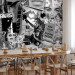 Wall Mural Street art - black and white collage with captions in English and characters 90018 additionalThumb 7