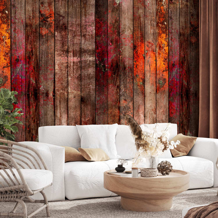 Wallpaper Magma Stained Wood 113928