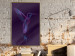 Wall Poster Purple Hummingbird - dark abstraction with bird and English text 117228 additionalThumb 5