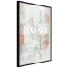 Poster Minty Home - English inscription on slightly brown texture 128028 additionalThumb 13