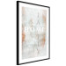 Poster Minty Home - English inscription on slightly brown texture 128028 additionalThumb 6