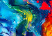 Canvas Art Print Colorful Splash (1 Part) Wide 128528 additionalThumb 5
