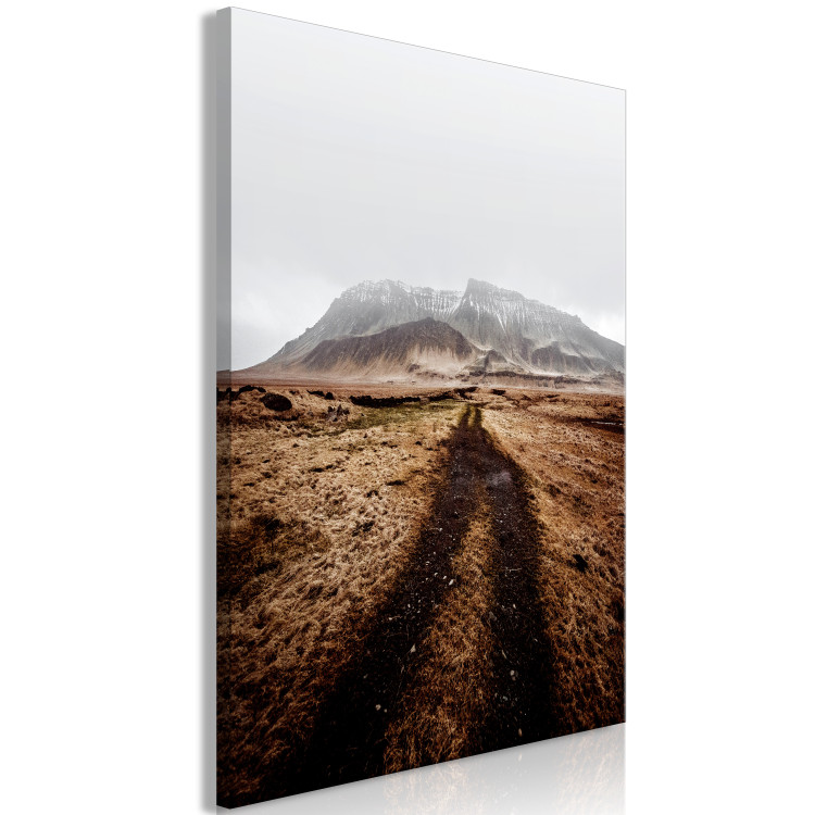 Canvas Print Road to the Unknown (1-piece) Vertical - mountain landscape road 130228 additionalImage 2