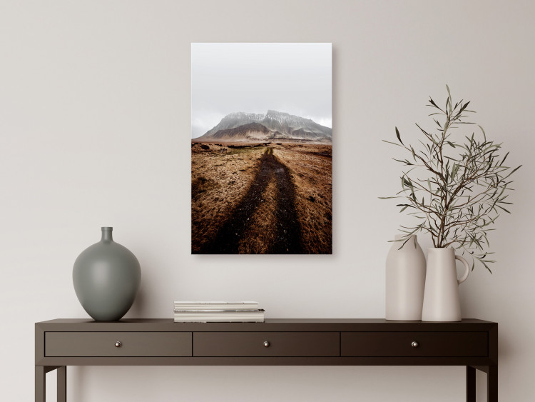 Canvas Print Road to the Unknown (1-piece) Vertical - mountain landscape road 130228 additionalImage 3