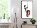 Wall Poster Banksy: Boy on a Swing - black and white boy on a swing with a wheel 132428 additionalThumb 3