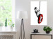 Wall Poster Banksy: Boy on a Swing - black and white boy on a swing with a wheel 132428 additionalThumb 23