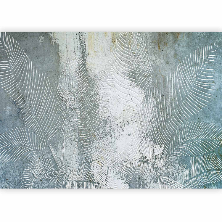 Wall Mural Exotic minimalism - abstract composition with plant motif 136328 additionalImage 5