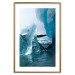 Wall Poster Icy Abstraction - water amidst glaciers against a winter landscape 138728 additionalThumb 20