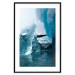 Wall Poster Icy Abstraction - water amidst glaciers against a winter landscape 138728 additionalThumb 19