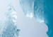 Wall Poster Icy Abstraction - water amidst glaciers against a winter landscape 138728 additionalThumb 2