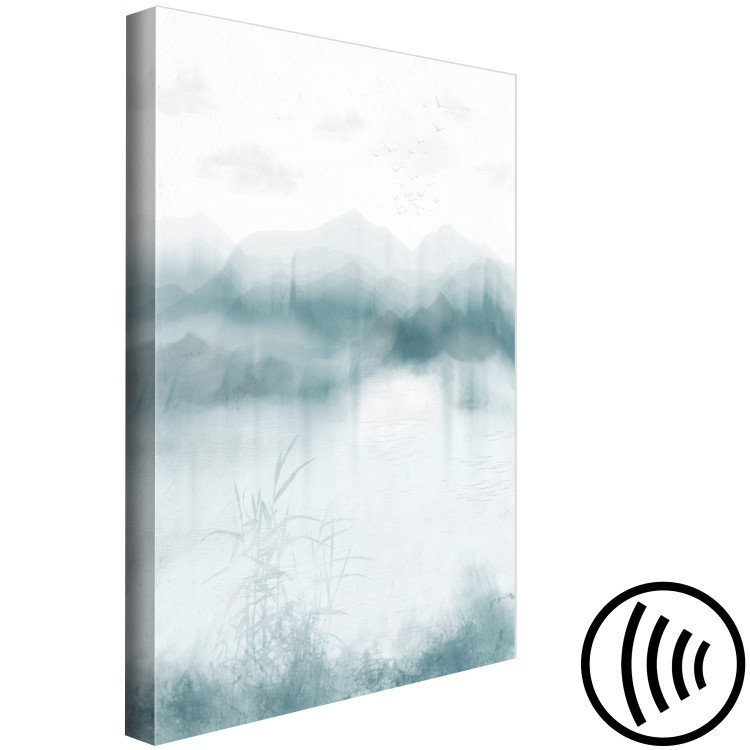 Canvas Art Print Blue Mountains - Landscape in a Calm Tones 146028 additionalImage 6